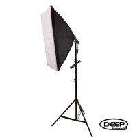 Софтбокс Deep 60x60cм с патроном Е27 + стойка LS 303 1